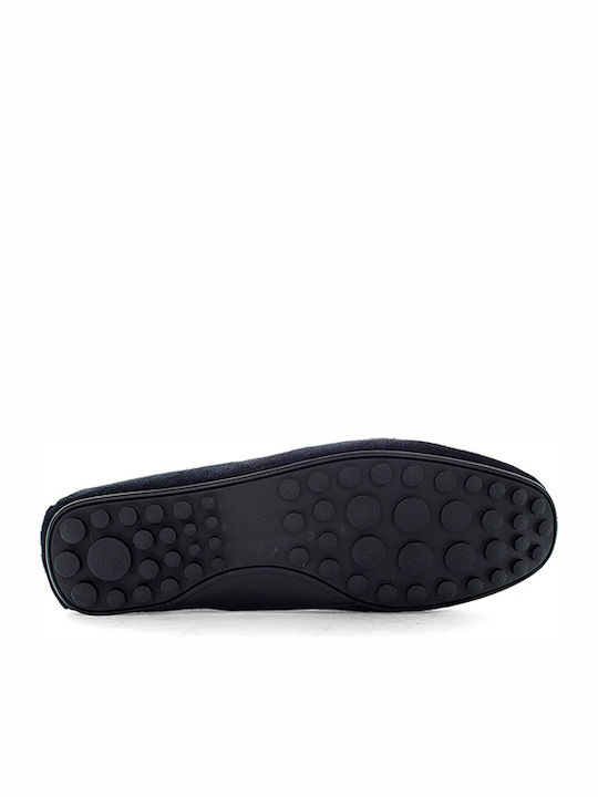 Drive Suede Ανδρικά Boat Shoes σε Μπλε Χρώμα