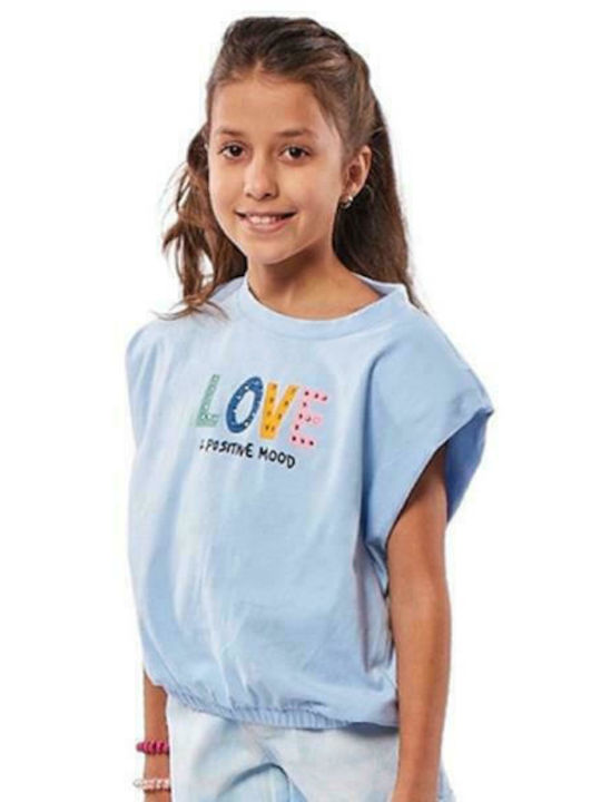 Kids' Shirt Sleeveless Light Blue