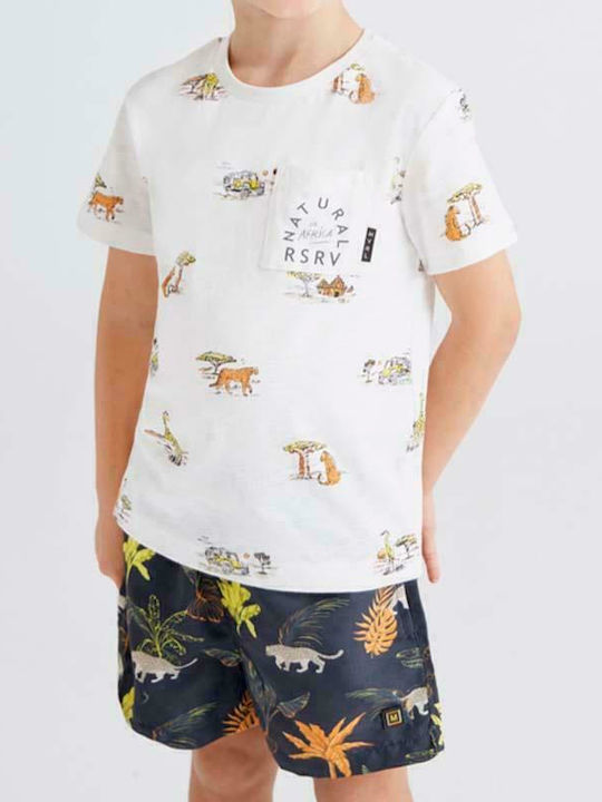 Mayoral Tornado Kids Swimwear Swim Shorts Gray