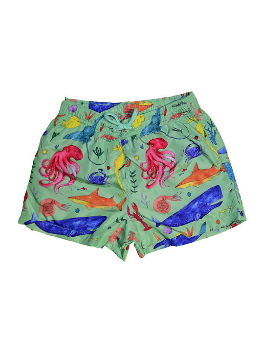 Ustyle Kids Swimwear Swim Shorts Green