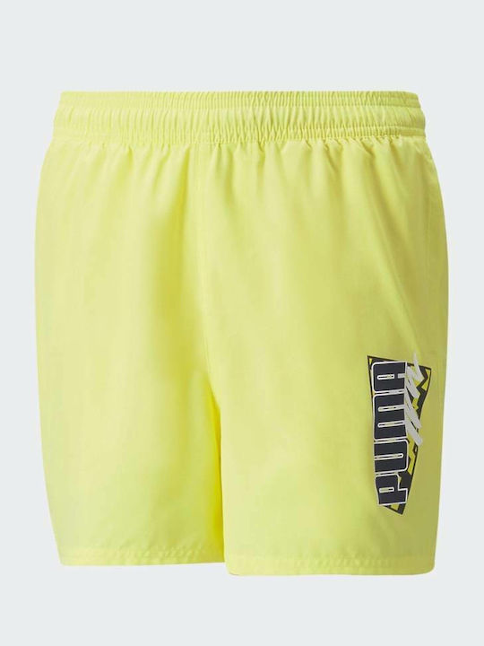 PUMA ESS+ Παιδικό Μαγιό Βερμούδα / Σορτς Κίτρινο