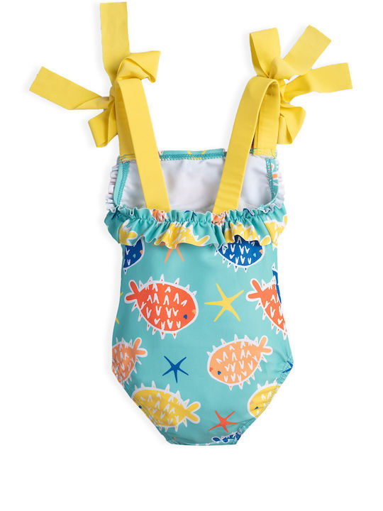 Agatha Ruiz De La Prada Παιδικό Μαγιό Ολόσωμο Γαλάζιο Agatha Ruiz De La Prada Παιδικό Μαγιό Ολόσωμο Γαλάζιο