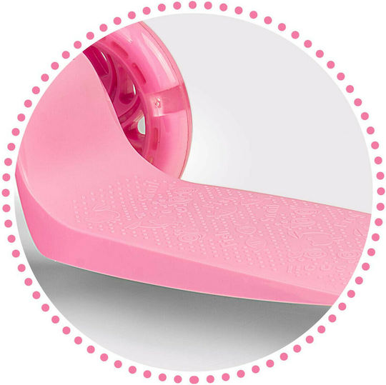 Ricokids Kinderroller Klappbar 3-Rad Rosa