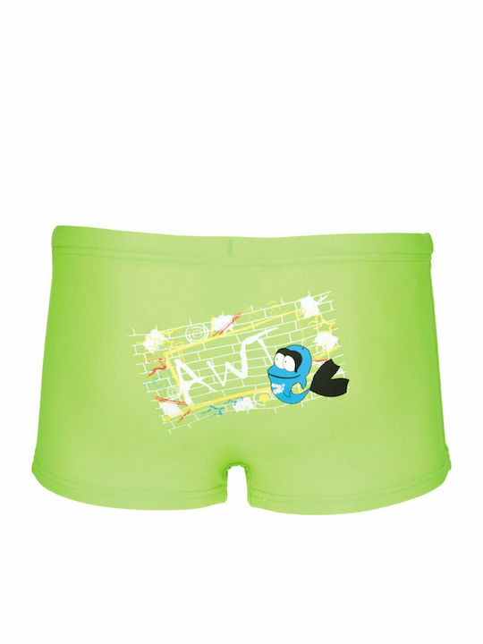 Arena Costum de baie pentru copii Pantaloni scurți de înot Verde