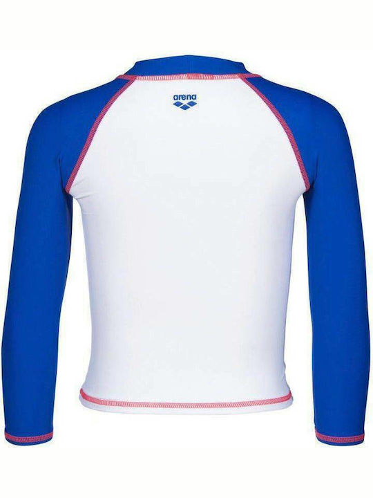 Arena AWT Kinder Badeanzug Langarmshirt Weiß