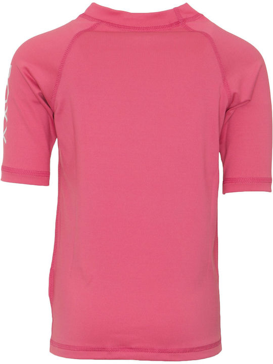 Roxy Wholehearted Kinder Badeanzug Rashguard Rosa