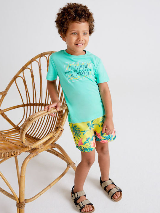 Mayoral Ecofriends Kids Swimwear Swim Shorts Yellow