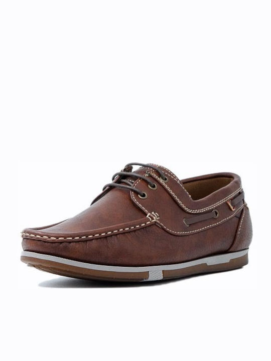 Ανδρικά Loafers σε Καφέ Χρώμα