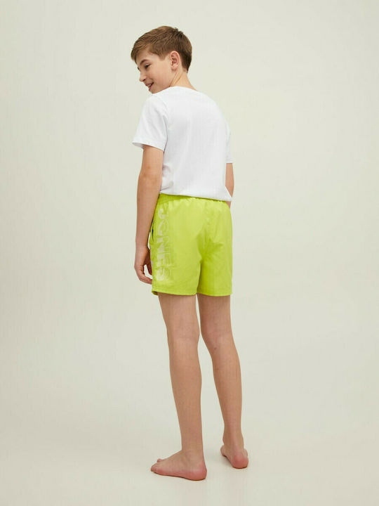 Jack & Jones Παιδικό Μαγιό Βερμούδα / Σορτς Πράσινο