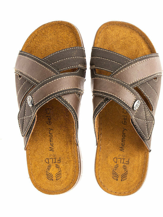 Titan2001 Men's Sandals Brown