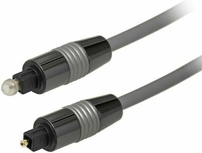 Blow Optical Audio Cable TOS male - TOS male Μαύρο 5m (DM-9357)