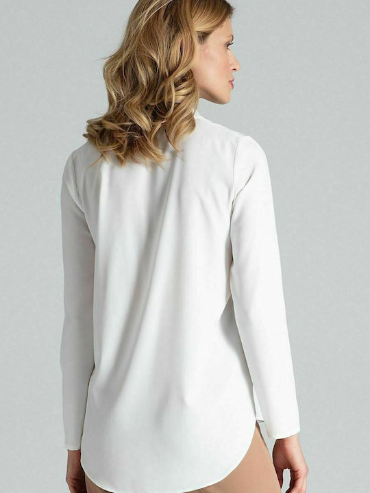 Figl Women's Blouse Long Sleeve White