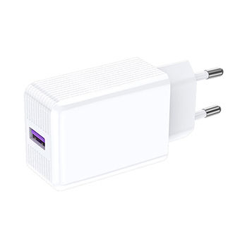 Xipin Charger with USB-A Port and Cable USB-C 20W Quick Charge 3.0 / SuperCharge Whites (EU-08T)