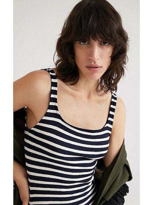 Mickey Summer Midi Dress with Slit Black