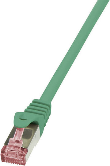 LogiLink Primeline S/FTP Cat.6 Καλώδιο Δικτύου Ethernet 1.5m Πράσινο