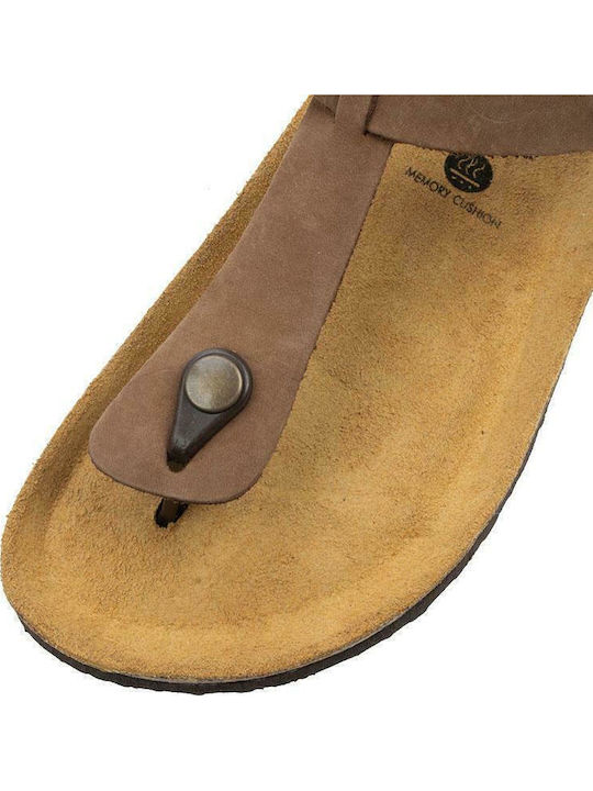 Bali Leather Women's Flat Sandals Anatomic Castagna