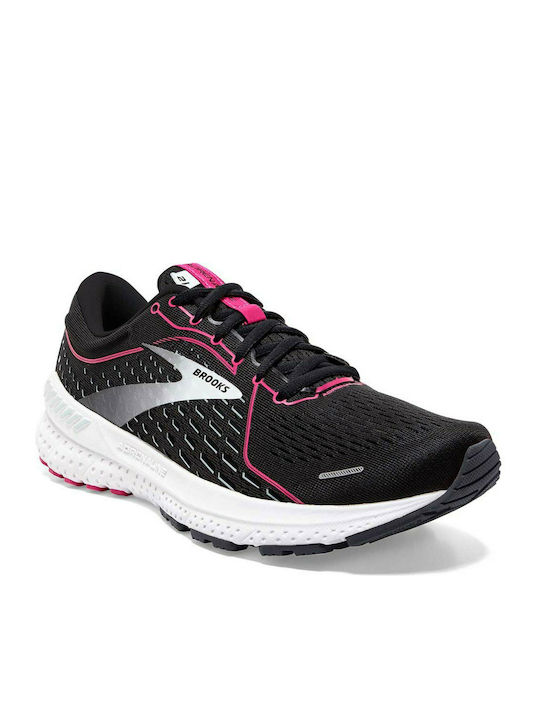 Adrenaline GTS 21 120329-1B054 Women's Running Sport Shoes Black