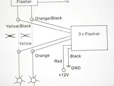 Flash function for cars Universal ISANCE 1x=3x Mpv