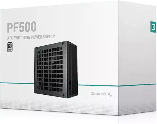 Deepcool PF500 500W Черен Компютърно захранване Пълен кабел 80 Plus Standard