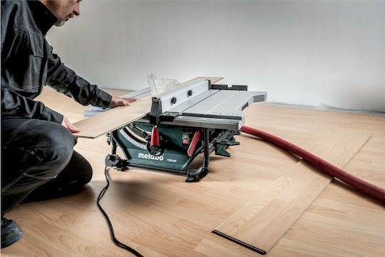 Metabo TS 254 M Banc de tăiere cu Putere 1500W, Disc de tăiere cu Diametru 254mm & Viteză de tăiere 4200rpm