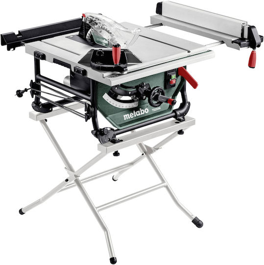 Metabo TS 254 M Banc de tăiere cu Putere 1500W, Disc de tăiere cu Diametru 254mm & Viteză de tăiere 4200rpm