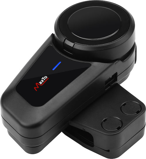 Maxto M2 Intercom Μονή Ενδοεπικοινωνία για Κράνος Μηχανής με Bluetooth