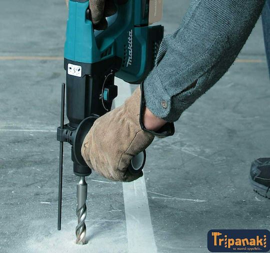 Makita DLX3119TJ Set Angle Wheel & Drill Driver & Hammer Brushless 18V with 3 Batteries 5Ah and Case