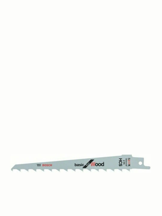 Bosch S617K Λάμες Basic For Wood για Ξύλο 2τμχ