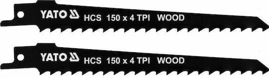 Yato Jig Saw Blade for Wood 150mm Swordmaker 4TPI 2pcs YT-33921