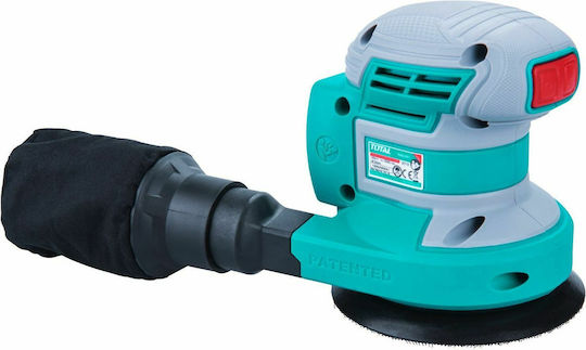 Total TROSLI2001 Έκκεντρο Τριβείο Χούφτας 125mm Μπαταρίας Solo με Σύστημα Αναρρόφησης