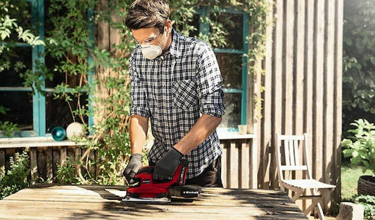 Einhell TE-OS 18/230 Li Παλμικό Τριβείο 18V Solo με Ρύθμιση Ταχύτητας και με Σύστημα Αναρρόφησης