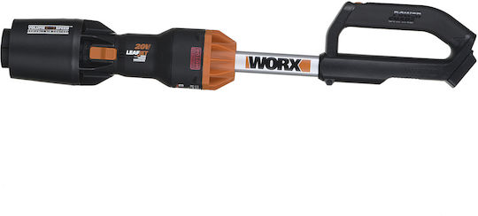 Worx WG 543E.9 Blower Handheld Battery 20V Solo with Volume Control & Maximum Air Speed 209km/h