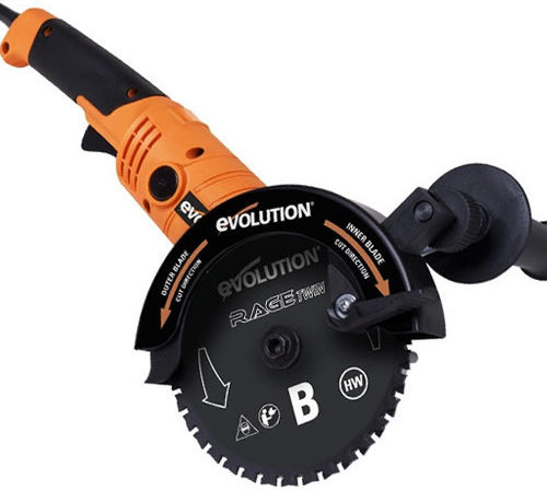 Evolution Rage Twin Circular Saw 1200W
