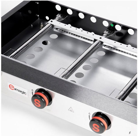 Somagic Aneto Ψησταριά Υγραερίου με 3 Εστίες 8kW