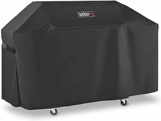 Weber Premium Grill Cover Black from Polyester with UV Protection 110.24cmx18.54cmx65.02cmcm