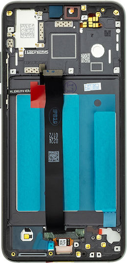 Screen with Touch Mechanism and Frame for Huawei P20 (Black)
