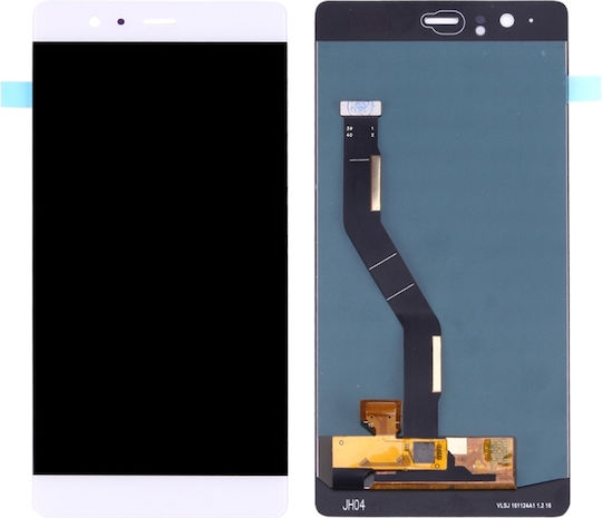 Οθόνη με Μηχανισμό Αφής για Huawei P9 Plus (Λευκό)