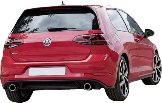 goodGo Дифузер за Автомобили Отзад Съвместим с Volkswagen Голф VW Golf VII 2013-2017 GTI