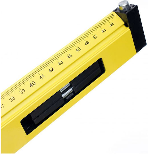 Kraft & Dele Goniometru Constructori / Construcții Lungime 60cm cu Raportor și Nivel cu Bule de Aer din Aluminiu
