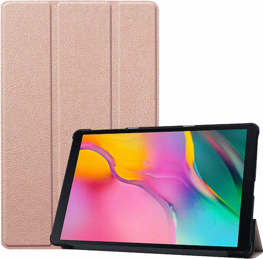 Tri-Fold Flip Cover Ροζ Χρυσή (Lenovo Tab M10 HD (2nd Gen) 10.1")