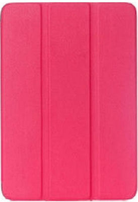 Tri-Fold Flip Cover Δερματίνης Ροζ (MediaPad T5 10)