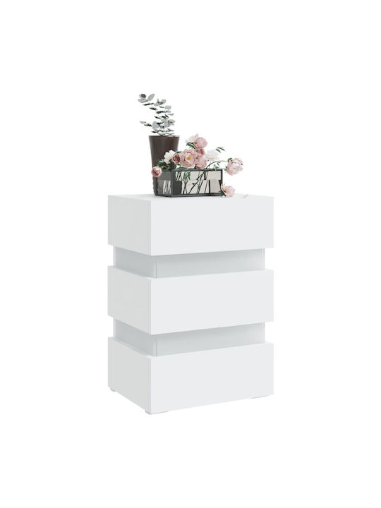 Nachttisch White 45x35x67cm