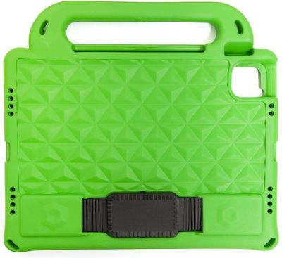 Hurtel Diamond Armored Soft Coperta din spate Silicon Verde (Galaxy Tab S7)