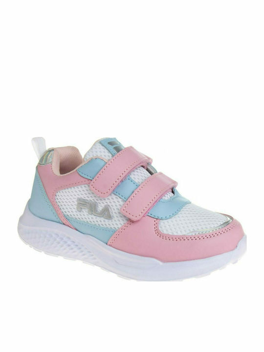 Comfort Happy Kinder Sneakers mit Klettverschluss Rosa