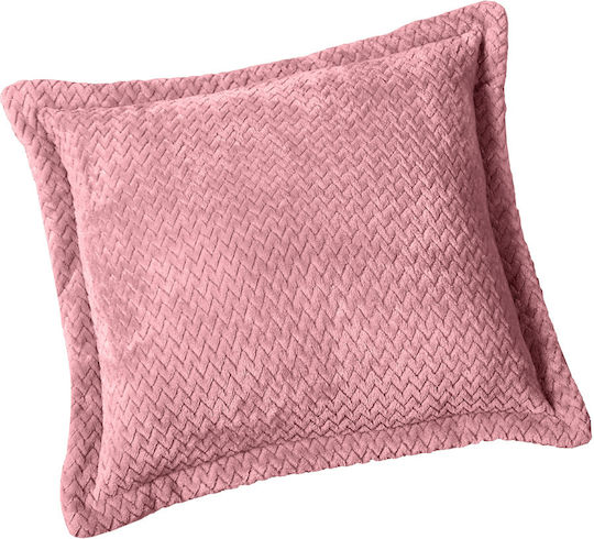 Guy Laroche Rombus Κουβέρτα Fleece Μονή 160x220εκ. Coral