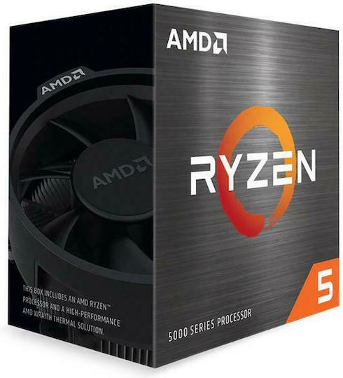 AMD Ryzen 5 5600X 3.7GHz Επεξεργαστής 6 Πυρήνων για Socket AM4 Tray