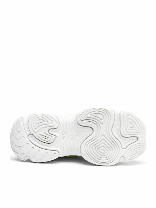 Memory Musha Παιδικά Sneakers Ανατομικά με Σκρατς Κίτρινα