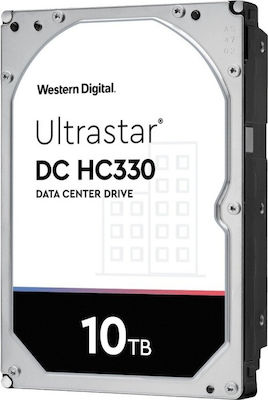 Western Digital Ultrastar DC HC330 10TB HDD Festplatte 3.5" SAS 3.0 7200Umdrehungen pro Minute mit 256MB Cache für Server