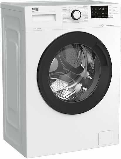 Beko Washing Machine 8kg with Steam Technology 1200 Rounds WTV 8612 XSW