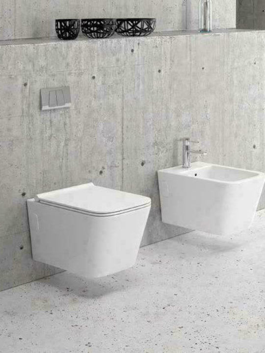 Karag Lt 003 Bidet Wandbehang 36x57cm Weiß